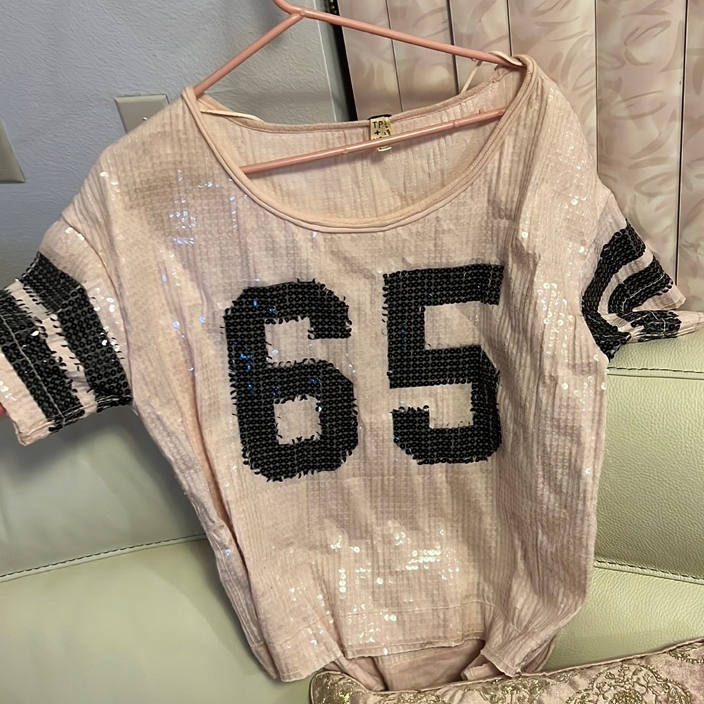 FP sequin top